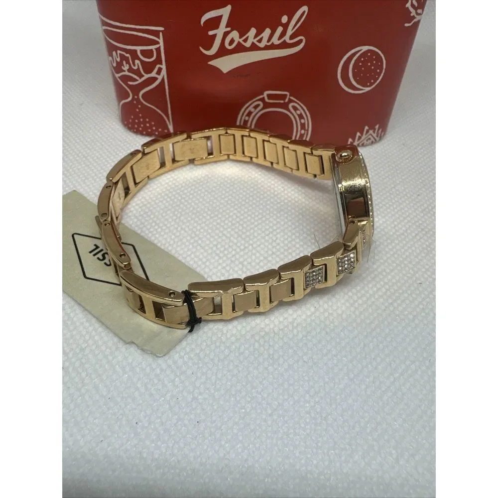Fossil Karli BQ3517 Women's Rose Gold Stainless Steel Analog Quartz Watch YAY36